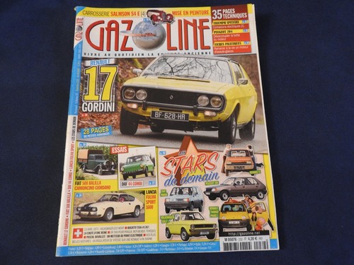 Revue gazoline 232 renault - revue,