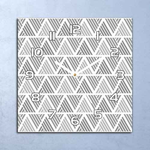 Horloge murale verre - en, 30x30