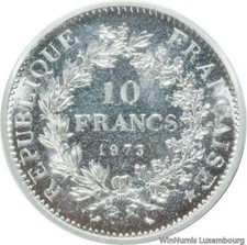 W3025 10 Francs Hercule 1973