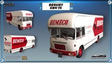 1/43 Berliet GBK 75  - Fourgon déménagements DÉMÉCO - comme neuf    IXO Hachette