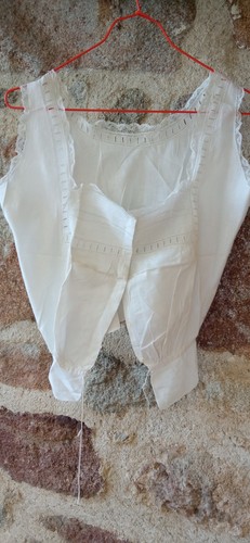 Caraco cache corset ancien - caraco,cache,