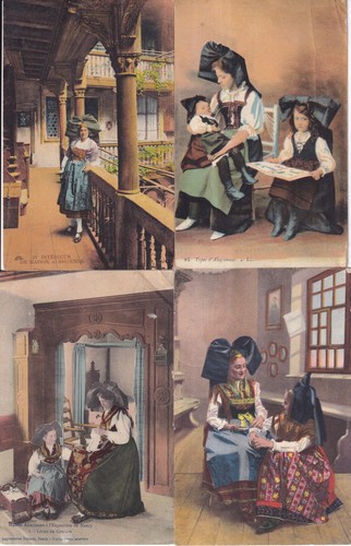 Lot cartes postales - 4,