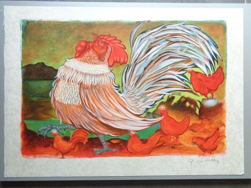 Pierre cadiou conde - pierre, estampe