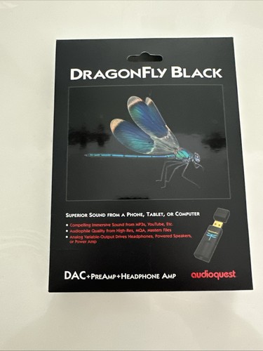 New dragonfly black dac - new,
