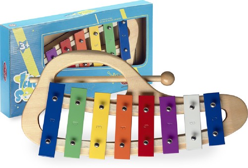 Métallophone avec plaques - 8,