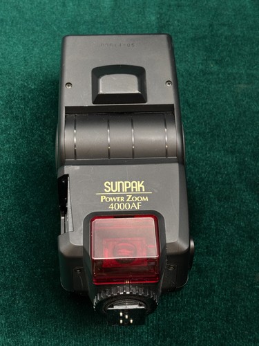 Flash sunpak power zoom - flash, 4000af