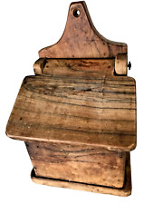 Boite à sel vintage en Bois