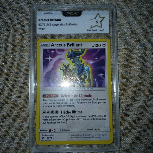 Carte pokemon arceus brillant - carte,