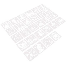  28 Sheets Pochoir Pour Peinture À Artisanat Pochoirs L'artisanat