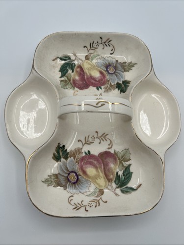 Vintage divided relish serving - relish,