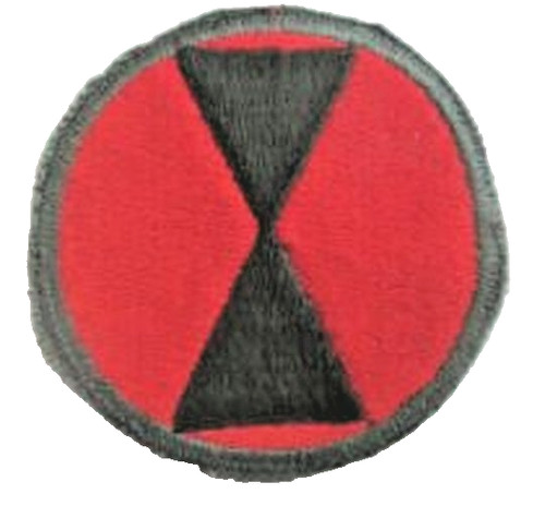 7th infantry division - infantry,