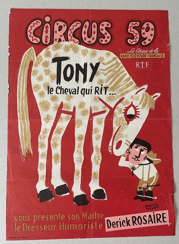 Affiche ancienne cirque