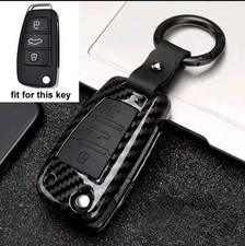 Coque Etui Porte Clé Carbone