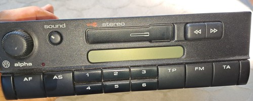 Alpha car stereo - vw,