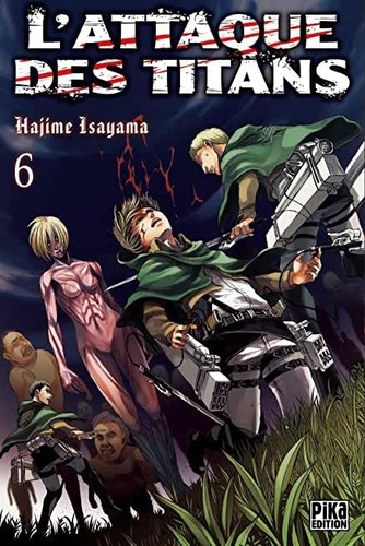 Livre attaque des titans - livre,