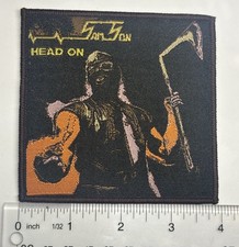 samson head on Brown  Border