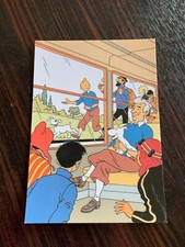 CARTE POSTALE 15X10 TINTIN