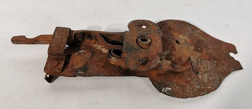Ancienne serrure fer forgé - serrure,