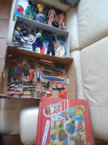 Lot action joe boite figurine - lot,