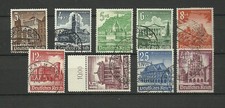 Timbres 1940 ALLEMAGNE 3e Reich MICHEL N° 751-759 oblitérés