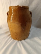 Très Belle Jarre En Terre Vernissée Ancienne Espagne.