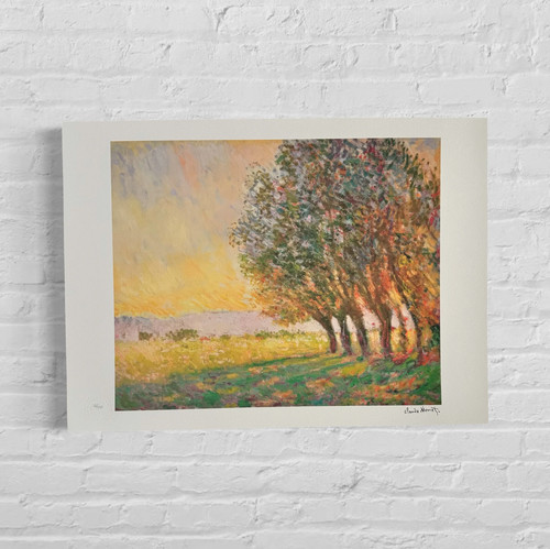 Claude monet willows coucher - monet,