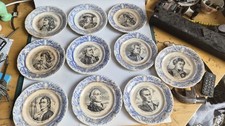 Lot 10 Assiettes Parlantes