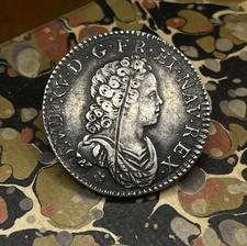Louis XV Demi Écu Vertugadin
