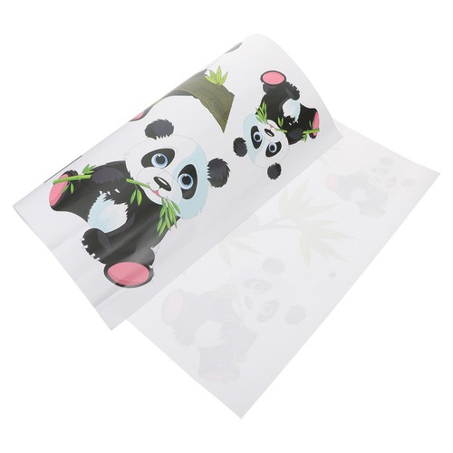 Sticker mural panda dessin - mural,