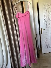 jolie robe longue cérémonie rose 