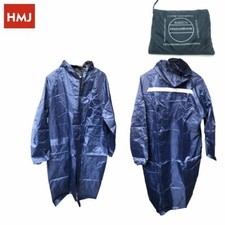 Veste Grande Cape Imperméable PVC Anti Pluie à Capuche Hmj