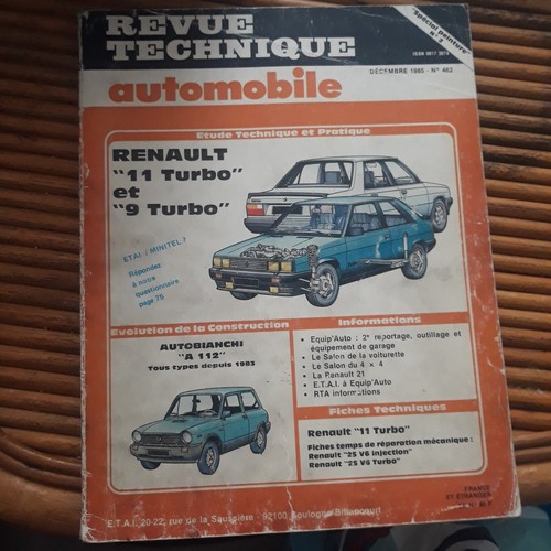 Rta revue technique automobile - technique,