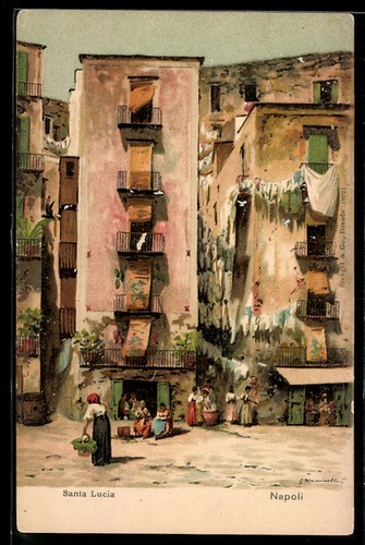 Lithographie naples - naples,