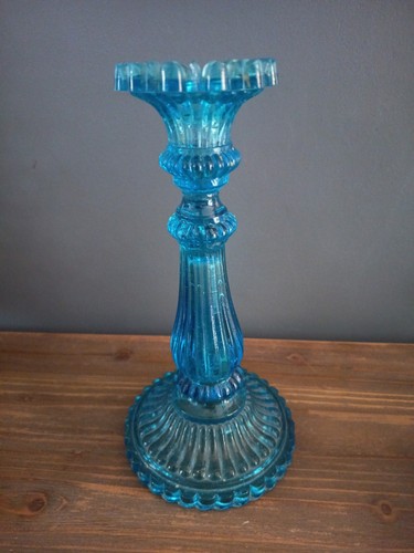 Ancien petit bougeoir - petit, verre