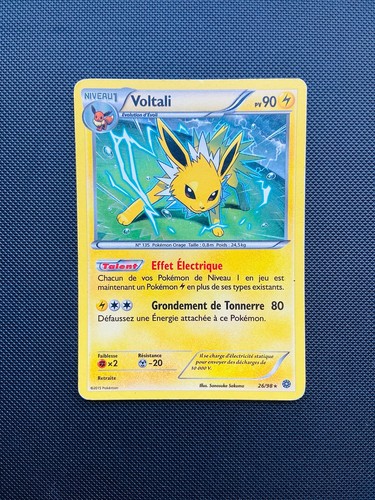 Carte pokémon voltali 98 - carte,
