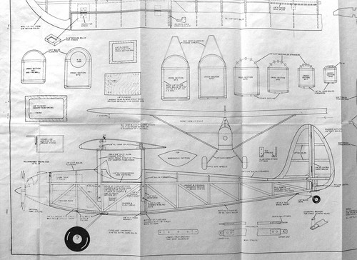 Plan avion vintage type - avion, type 