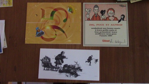 Cartes voeux des - ,