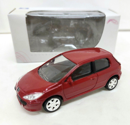 Peugeot 307 rouge 3 - 307, 1/64