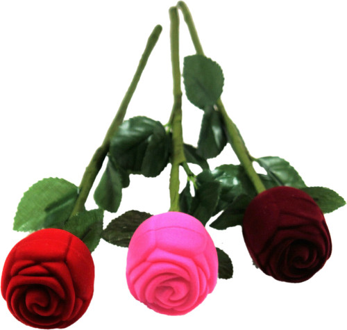 Anneau rose boîte bijoux - boîte, à