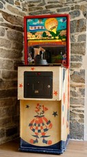 Jeu de tir, flipper, ancien, 1969 - Super Circus Rifle Gallery, Chicago Coin