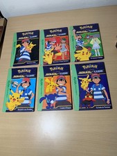Lot 6 livres Pokémon Soleil & Lune – Bibliothèque Verte Tomes 1 à 6