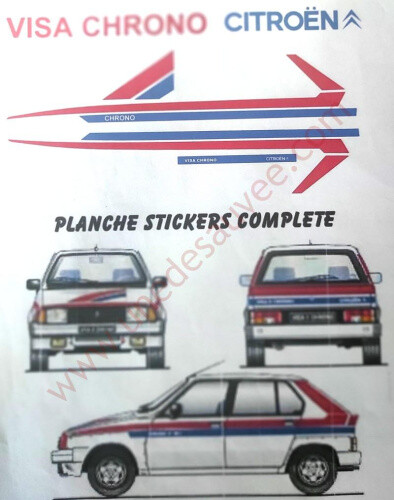 Autocollants stickers citroen - autocollants,