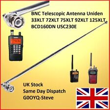 Antenne Télescopique BNC Uniden 33XLT 72XLT 75XLT 92XLT 125XLT BCD160DN USC230E