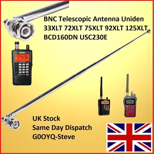 Antenne télescopique bnc - antenne,
