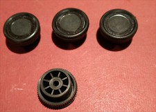Lot de 4 boutons d'Autoradio Radiomatic Vintage diamètre 28 mm