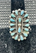 Bague Cluster En Argent