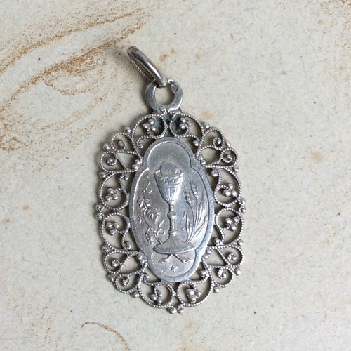Médaille pendentif religieux - médaille,