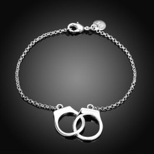 Bracelet argent "Menottes" -