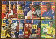 Lot de 12 Mag ONZE MONDIAL Année Complète 2002 - Tous Complets FICHES et POSTERS