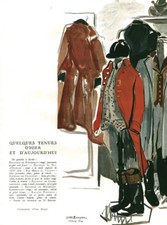 Publicité ancienne tenue de